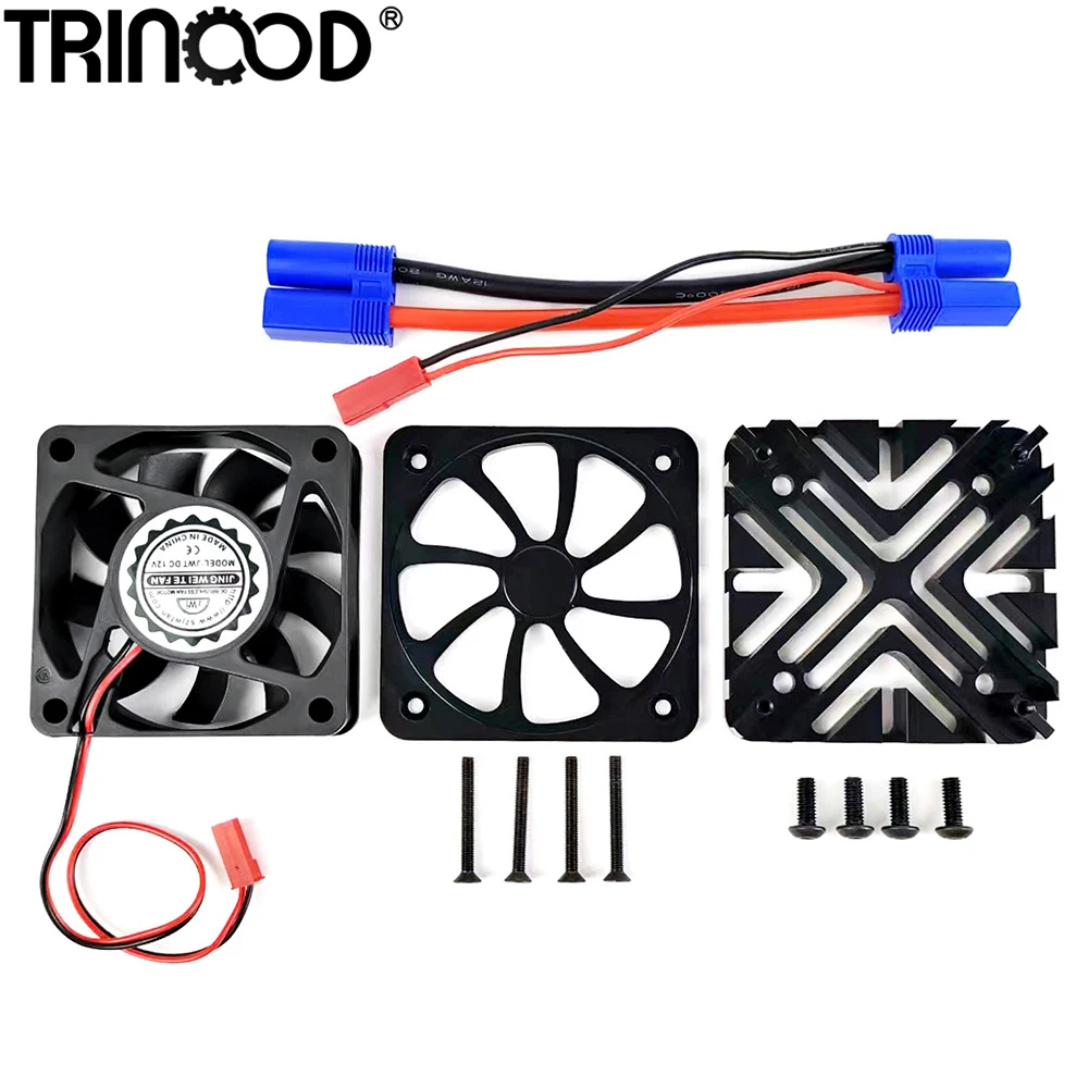 

Радиатор TRINOOD, охлаждающий вентилятор, радиатор двигателя для 1/5 KRATON 8S, радиоуправляемая багги, детали для обновления автомобиля