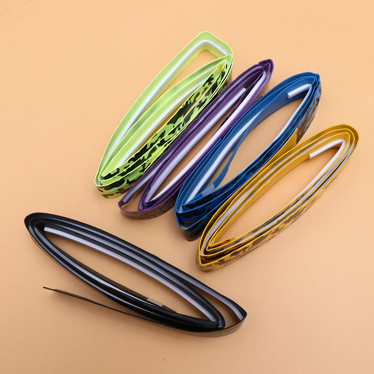 5 قطعة العصابة مضرب بدمنتون Overgrips المضادة للانزلاق حزام الصيد رود قبضة قسط بولي Material المواد دائم استخدام أزرق أسود أصفر