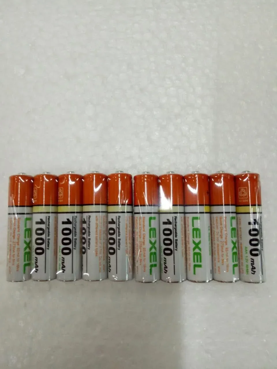 NewLEXEL Force Can Xing 7 Batteria ricaricabile AAA 1000 MAH A $ 10 Batteria per strumenti Ricaricabile Li-ion CellA Buono