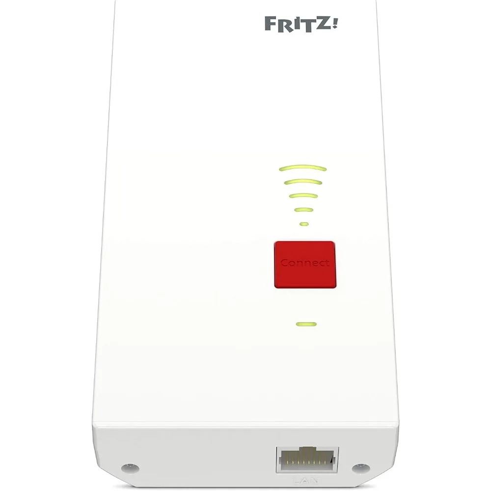 FRITZ! مكرر 2400 (Dual-WLAN AC + N bis zu 1.733 ميجابايت/ثانية (5 جيجا هرتز) + 600 ميجابايت/ثانية (2.4 جيجا هرتز)، 1x جيجابت LAN،