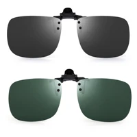 Gafas de sol polarizadas con Clip UV400, gafas de sol sin marco de alta definición, Clips para hombres y mujeres, gafas de sol para exteriores
