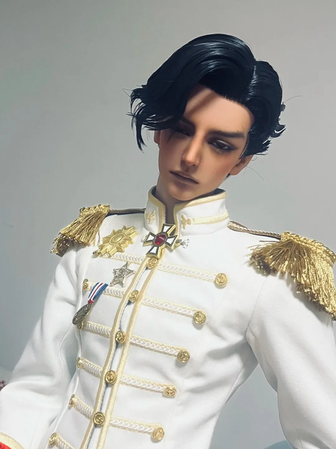 

new bjd doll 1/3 handsome boy Uncle scar hunter pirate high quality resin toy gift dolls in offers articulated dolls