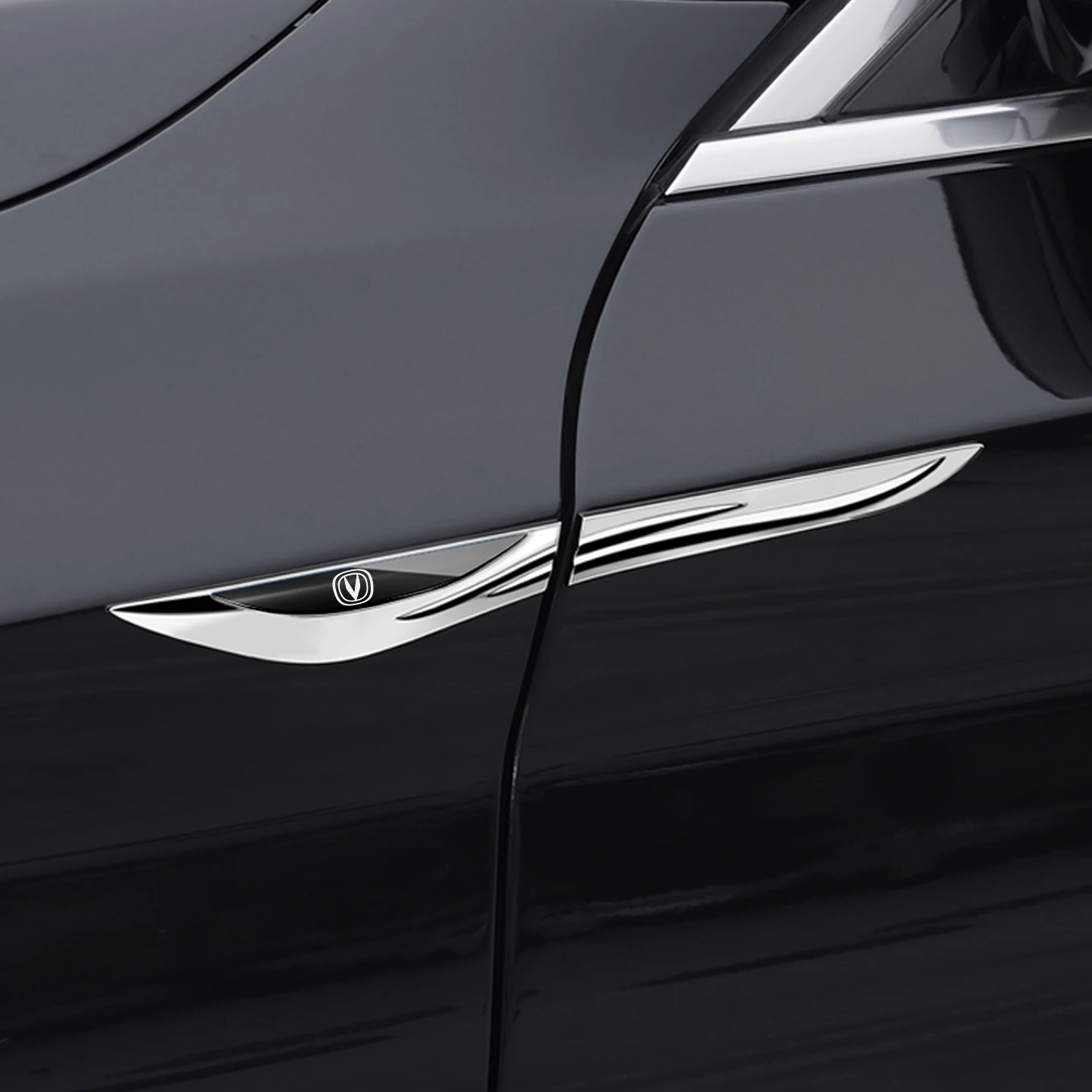 Car Auto Door Fender Side Blade Badge Body Logo Sticker For Changan UNI-T UNI-V UNI-K CS15 CS35 CS55 CS75 CS95 Plus Eado X5 X7