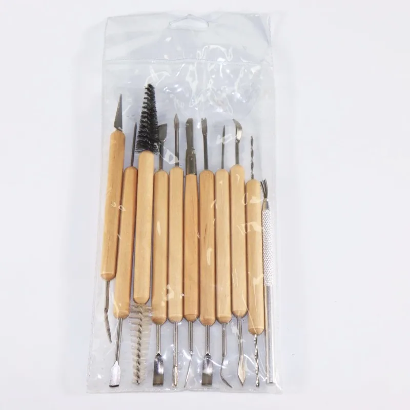 

11 шт./компл., мягкая керамическая глина, инструмент для скульптуры, глина, сделай сам, керамика, резьба по глине, инструмент для скульптуры, универсальный нож, офисные школьные принадлежности