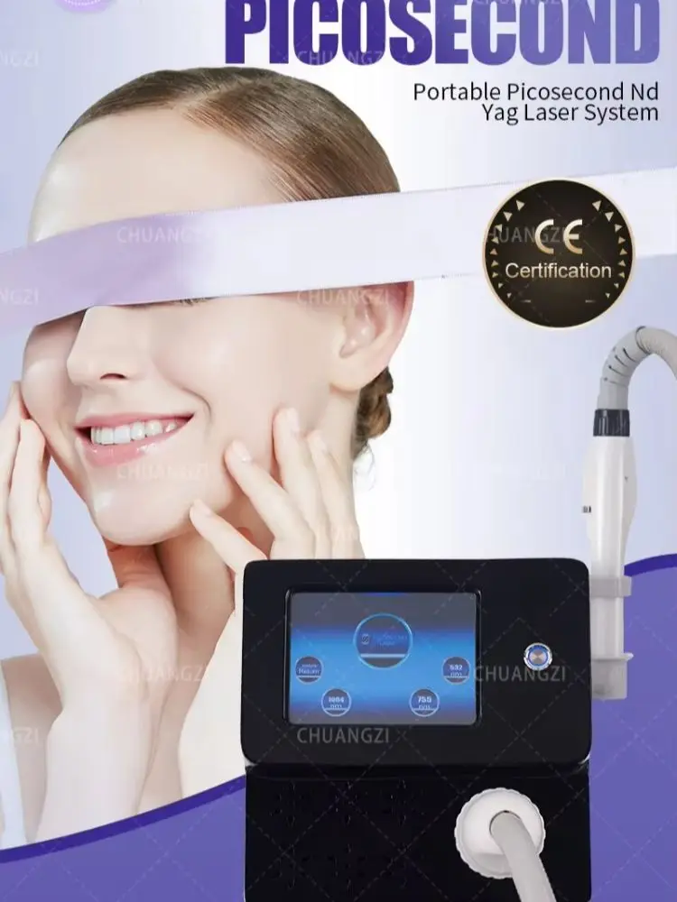 3000W Q Switch Nd Yag Laser Tattoo Verwijdering Machine Pico Laser Verwijder Tattoo Picosecond Laser Tattoo Verwijdering Machine - afbeelding 2