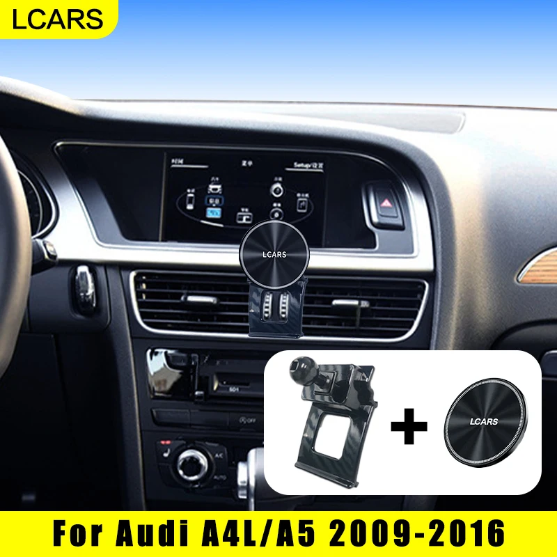 Lcars Auto-Handyhalterung Nur für A4L A5 Geeignet, Hergestellt von Audi zwischen 2009-2016 (Andere Modelle Nicht Installierbar)