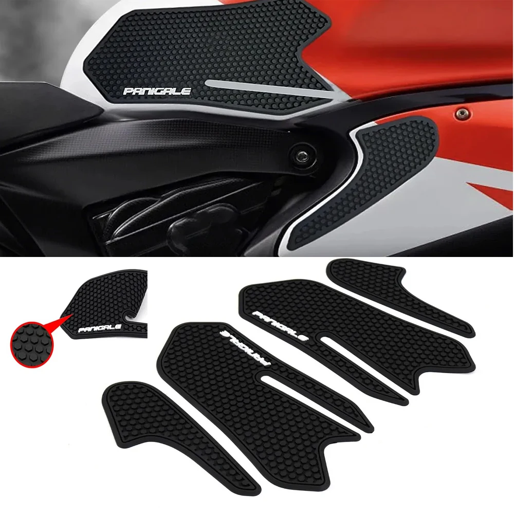 

New Tank Traction Pad Side Gas Knee Grip Protector Anti slip sticker 3M Black Motorcycle For DUCATI PANIGALE 899 959 1199 1299