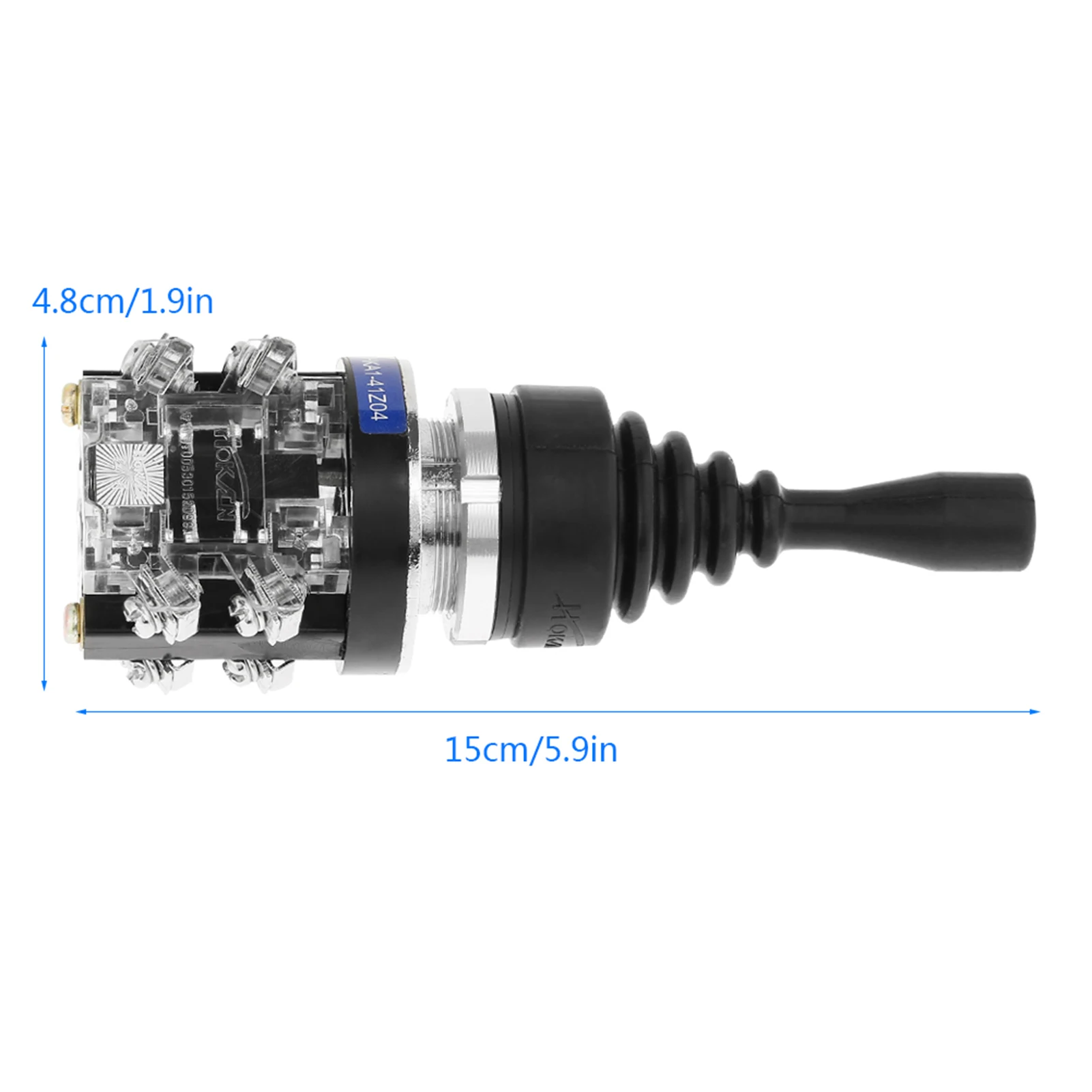 4 Position 4NO Spring Return Momentary Joy Stick Joystick Switch Replacement for HKAI-41Z04