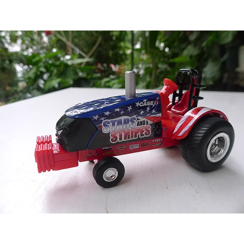 

Литой под давлением ERTL масштаб 1:64 звезды и полосы флаг сплав модель трактора Коллекционная игрушка подарок сувенир дисплей орнамент