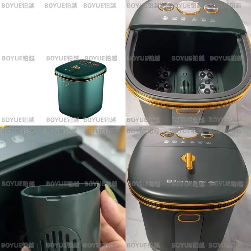 Electric Foot Spa Bath Massager Deep Bucket with Heat Insulation Constant Temperature Heating Soak Tub for Relaxation Care