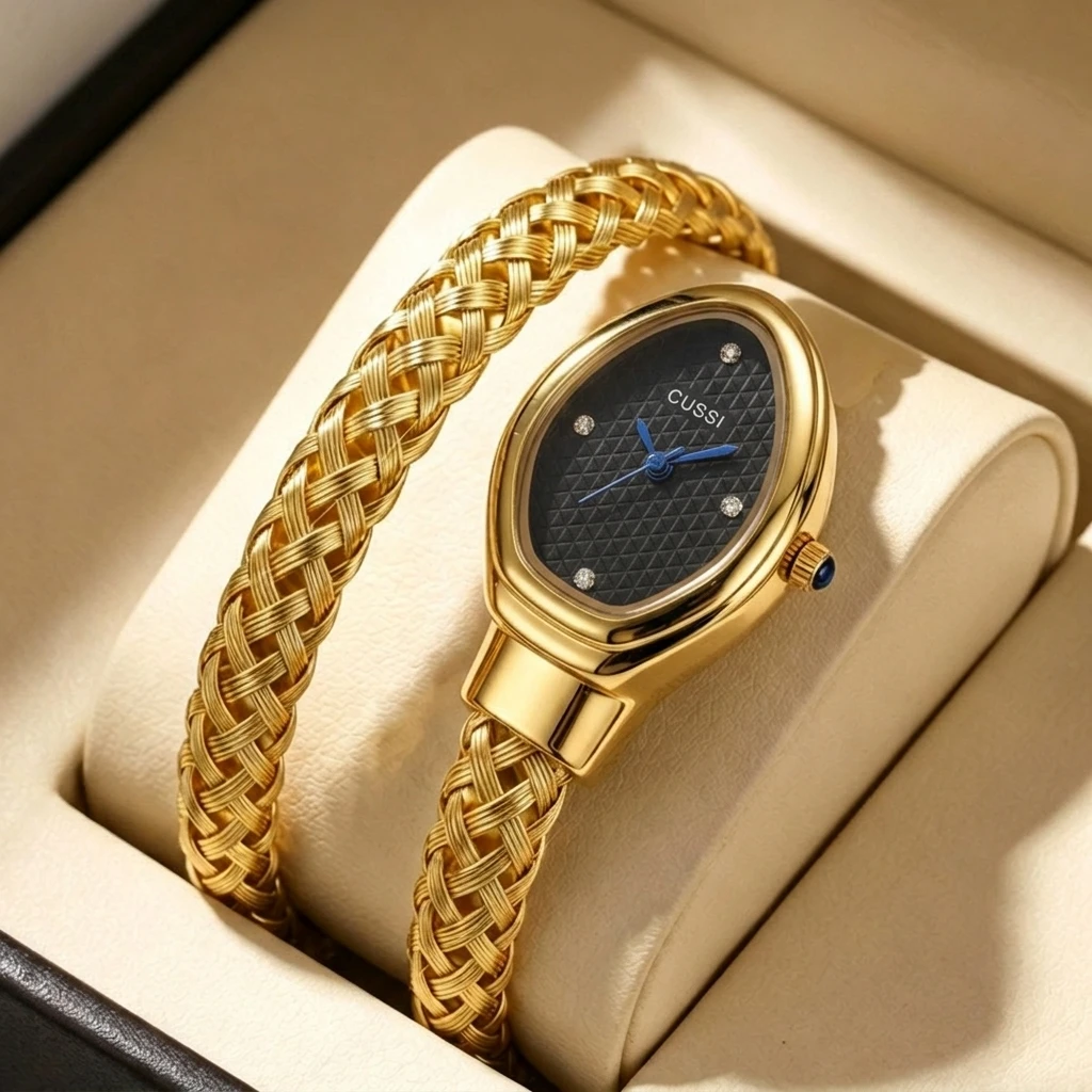1Pcs Women's Black Dial Alloy Strap Vintage Fashion Classic Fashion Details Quartz Watch For Business Party Holiday