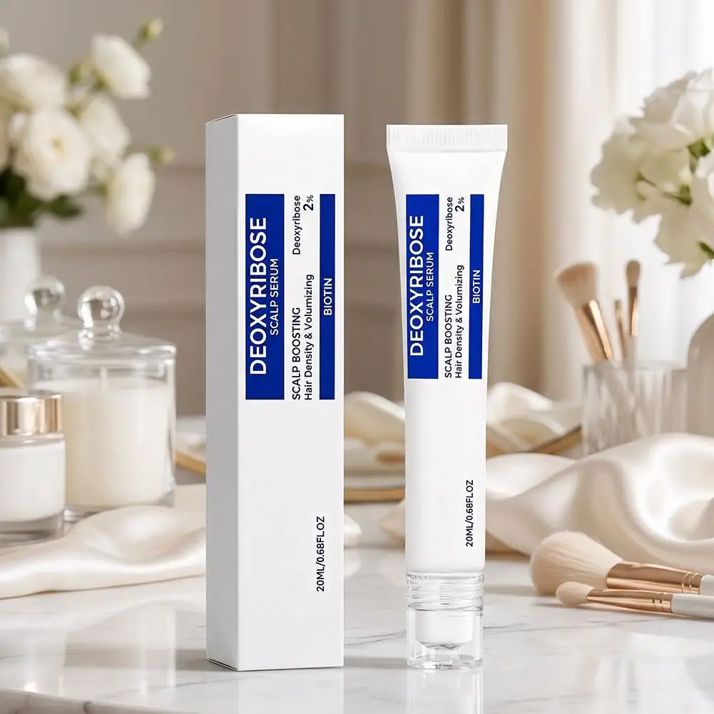 Deoxyribose Kopfhaut-Booster-Serum Haardichte-Volumen-Essenz Erfrischende Nicht-Fettige Kopfhautpflege Roll-on Haarpflege – Detail 2