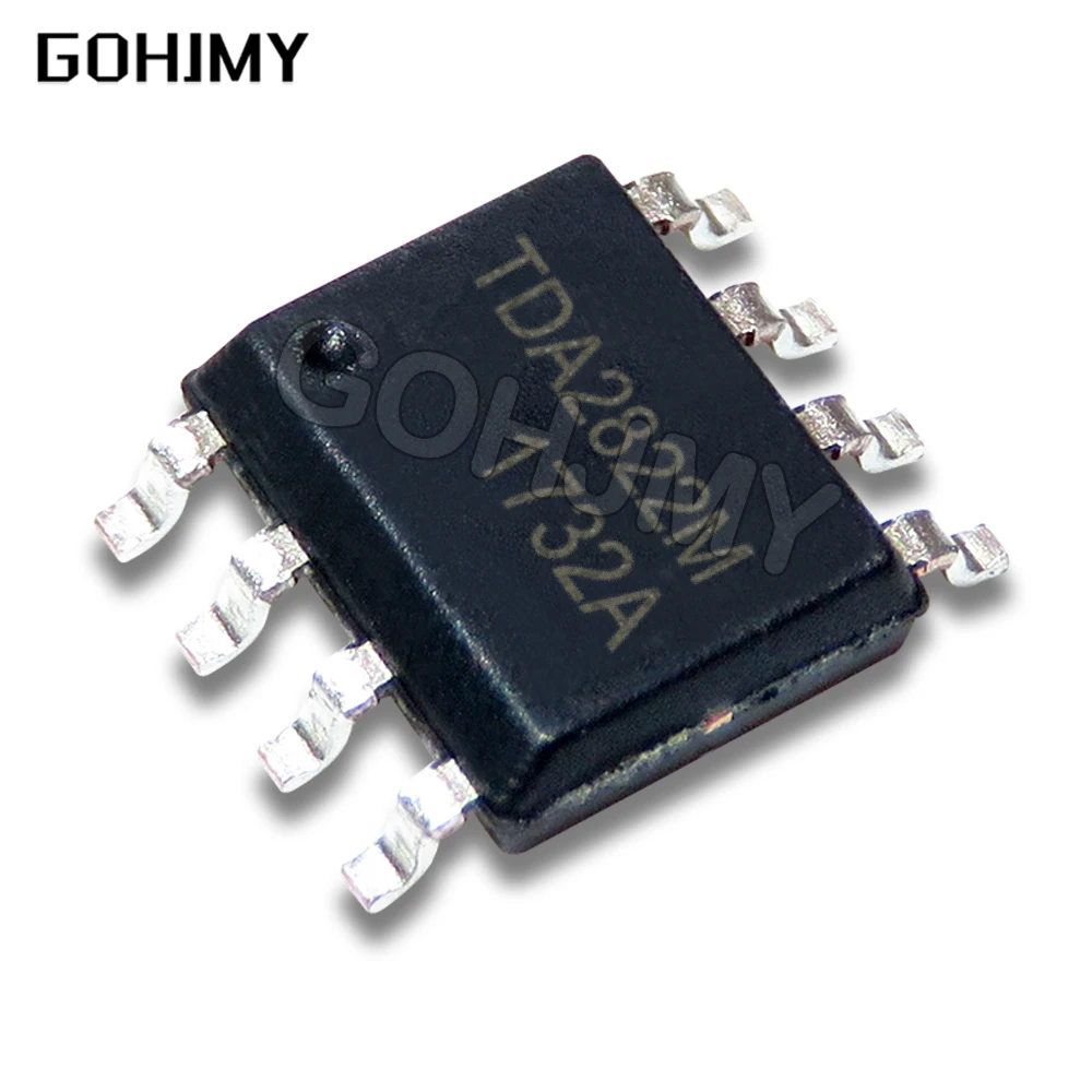 10pcs TDA2822M DIP8 SOP8 TDA2822 SOP DIP 2822m DIP-8 SOP-8  Dual Low-voltage Power Amplifier IC Each 5pcs(SOP+DIP)