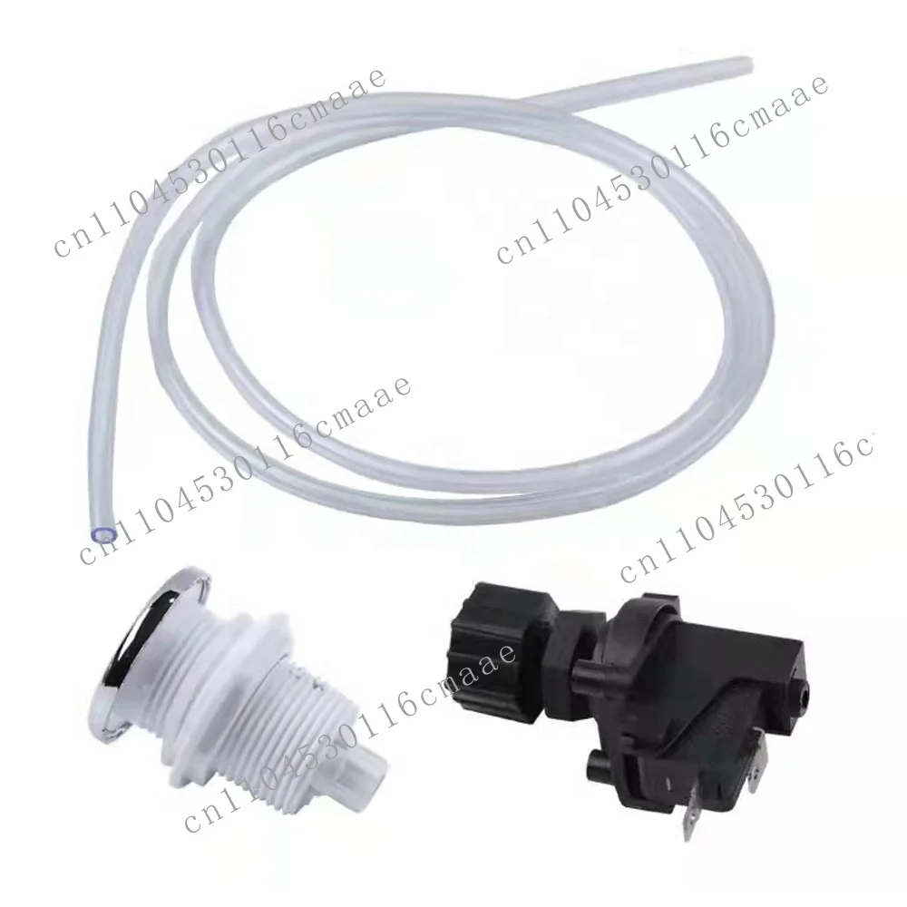 

New Bathtub Air Switch Button Kit, Pool Jet Pump, Hot Tub Low Pressure Switch