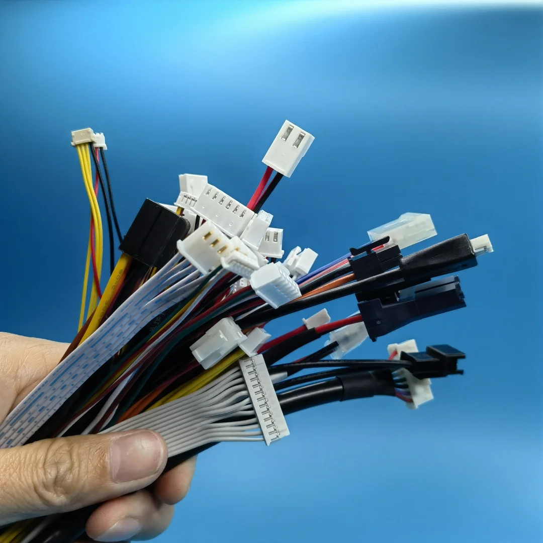 

Custom OEM Cable SH ZH PH XH SM 1.0 1.5 2.0 2.54 Auto Connector Male to Female Terminal Complete Wiring Harnesses