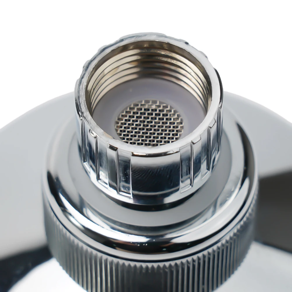 

Насадка для душа в ванной комнате, многофункциональная съемная вращающаяся насадка для душа, верхний спринклер, ограничитель потока воды, 5 настроек, регулируемый