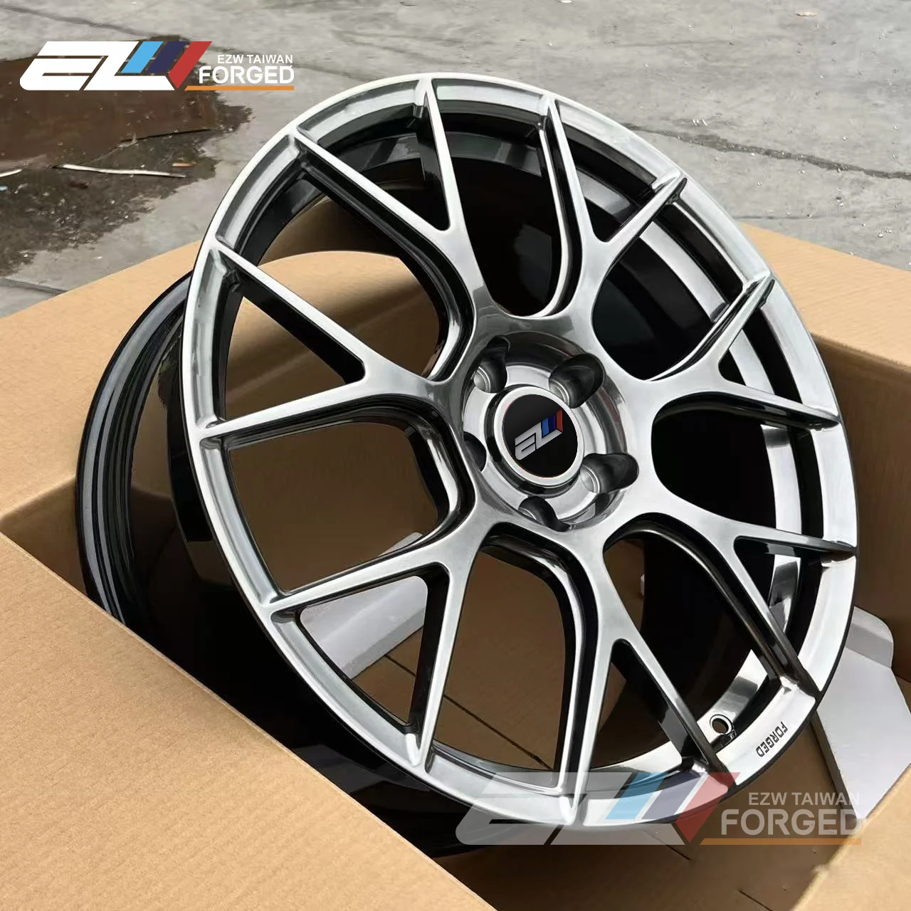 New 17-22 Inch Silver Concave Design Forged Aluminum Alloy Wheels Rims 5x112 5x114.3 5x120 ET35/45/25mm