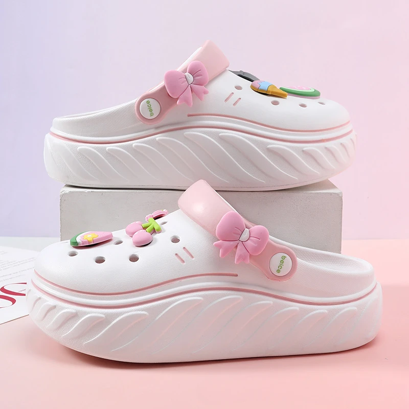 

Summer new women's hole shoes fashion thick-soled non-slip cool slippers eva
