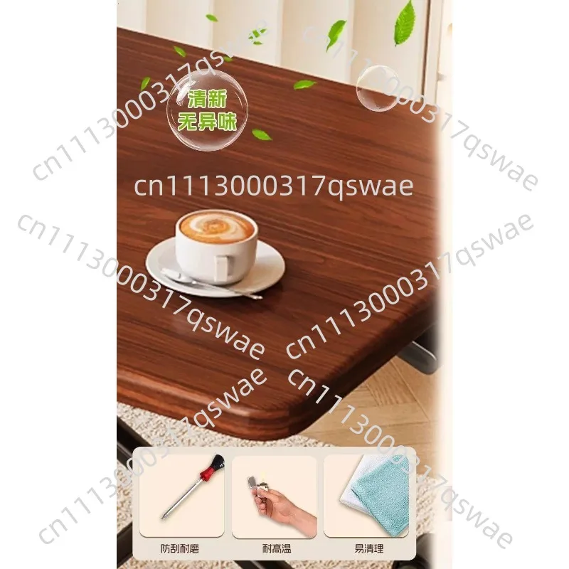 1 piece foldable coffee table liftable multi-functional mini household furniture