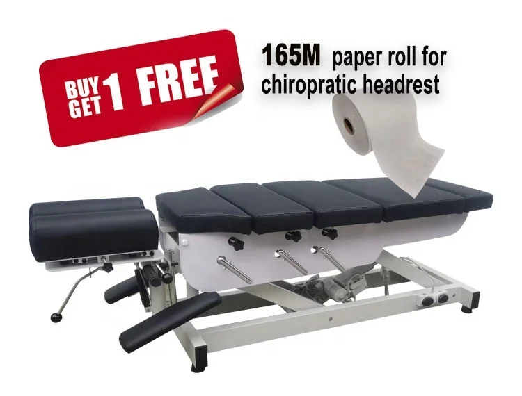 Manipulation Table for Thoracic, Spine, Pelvis Chiropractic Stretcher Electric Chiropractic Drop Table Bed