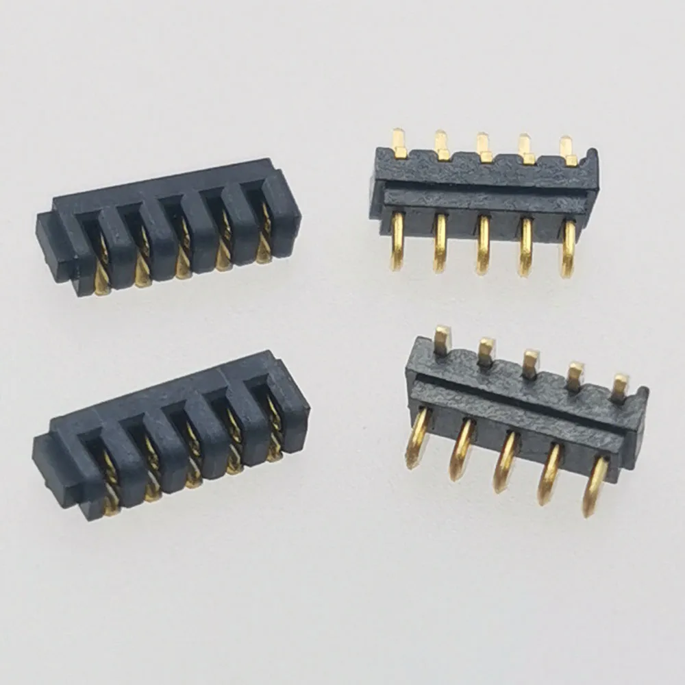 

20pcs/Lot 5Pin Mini Battery Connector 2.0 Pitch Male and Female Holder Component 5P Battery Holder Charging Socket