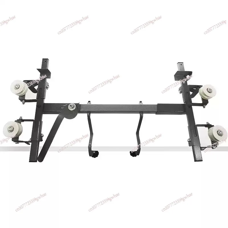 Wooden honeycomb frame threading device, nest frame tightener, beekeeping accessory threading device