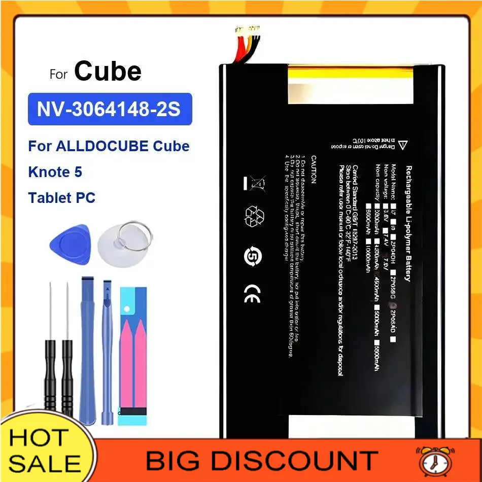 

High Capacity Battery 4200mAh-5000mAh for ALLDOCUBE Cube Thinker i35 Knote 5 Portable batteries
