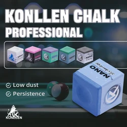 KONLLEN Billiards Chalks Grip Power Adhesion Solidity Pool Cue Chalk Snooker Chalk Black Chalk Nano Technology Material Chalk