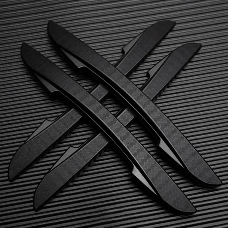 Auto Deur Zwart Anti-Collision Protector Bar Siliconen Stickers Zijrand Bescherming Bescherming Achteruitkijkspiegel Beschermkap Bescherming