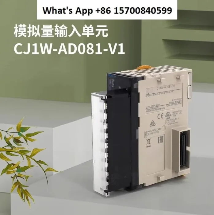 CJ1W-AD081-V1 PLC Programmable Controller Analog Input Unit for Industrial Automation