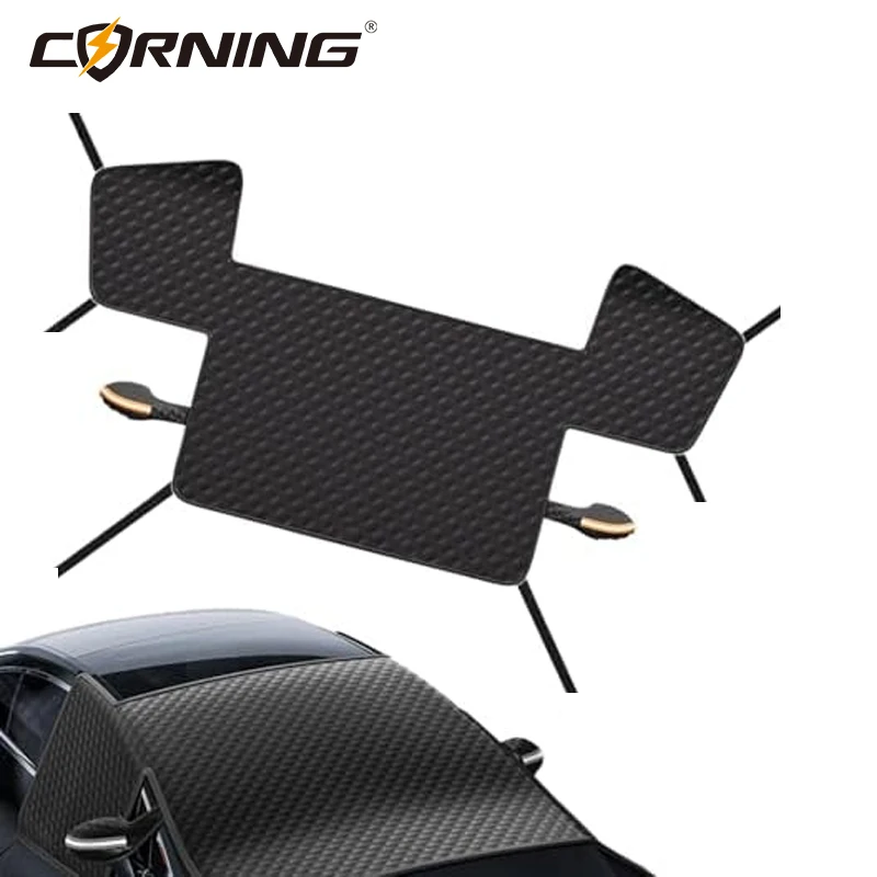 

Car Awning Windshield Cover Vehicle Supplies Auto Cover Accessories Exterior Anti Frost Window Protector Half Sunshade Black