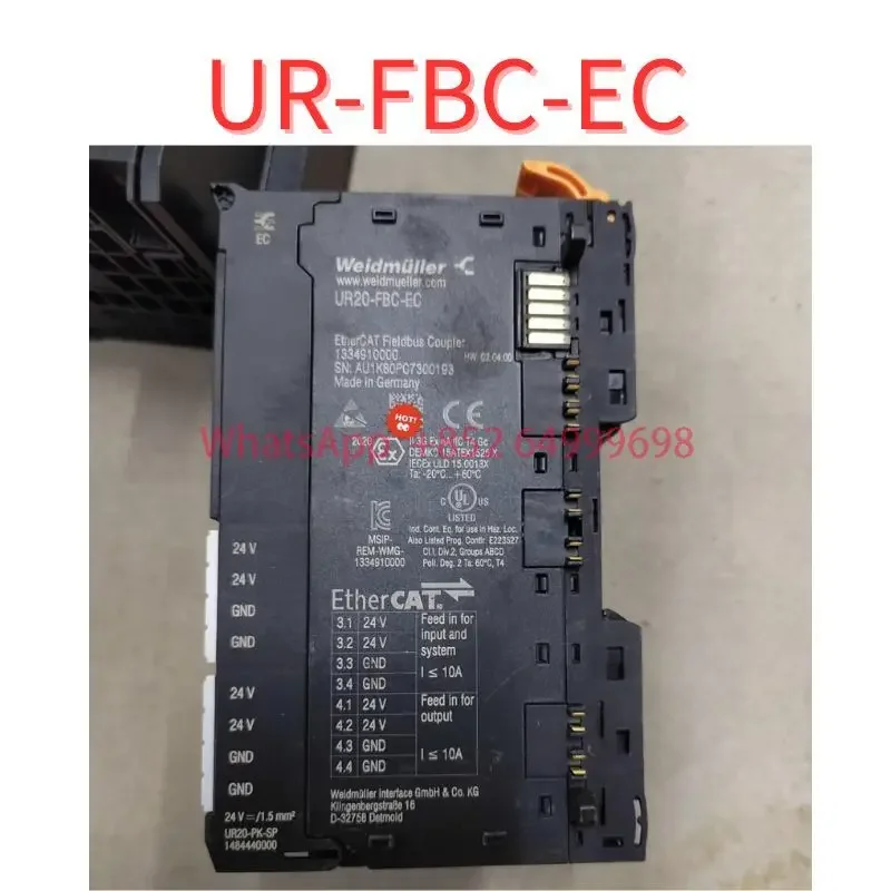 

Second-hand Controller UR20-FBC-EC communication module test OK
