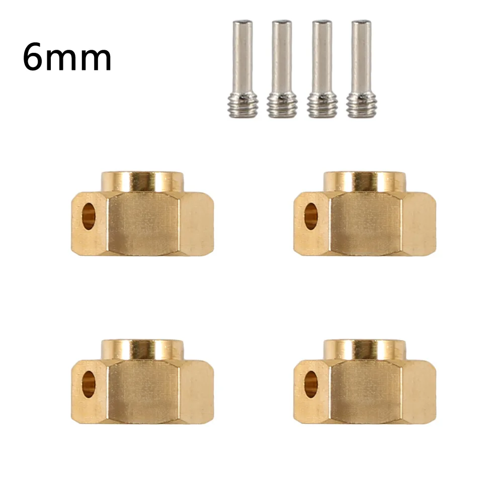 1/10 TRX4 TRX6 النحاس ممدود موصل موازنة 12 مللي متر اتسعت سداسية موصل ترقية مكون