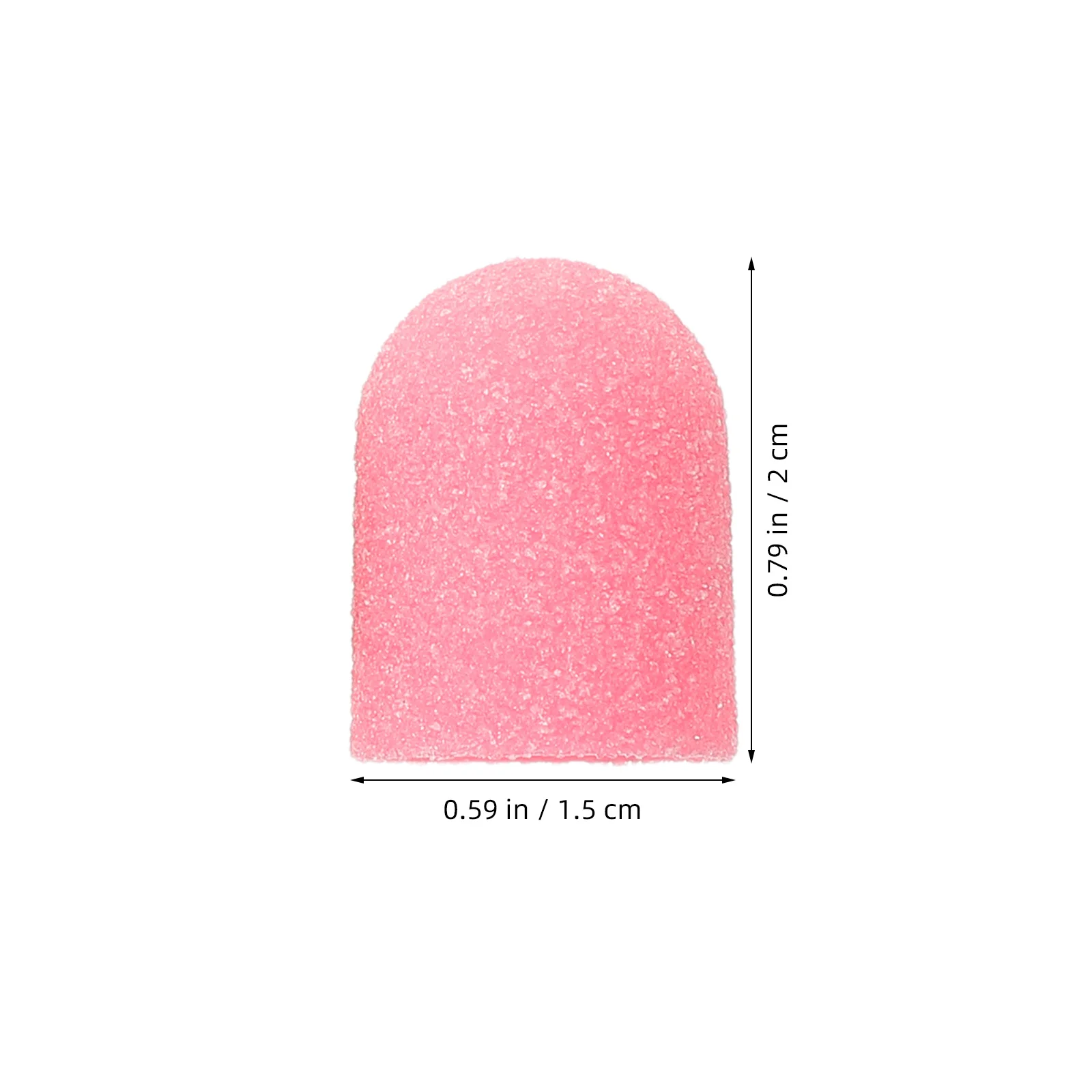 Końcówki szlifierskie do paznokci 13 mm, drobnoziarniste, do frezarki do paznokci, manicure, pedicure, pielęgnacji stóp, głowice szlifierskie, frezarka do paznokci.