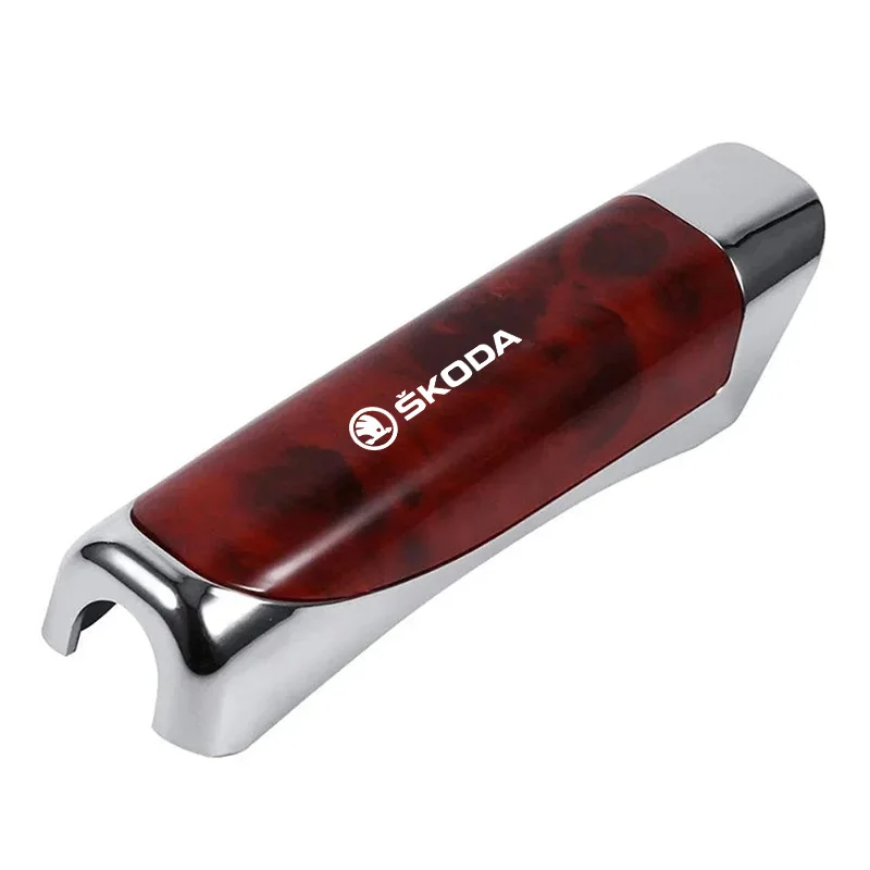 سيارة اليد غطاء فرامل اليد فرملة اليد القبضات غطاء للحماية لسكودا فابيا 1 اوكتافيا A7 RS رائع سريع اليتي كاروك فيجن MK1 MK2 MK3