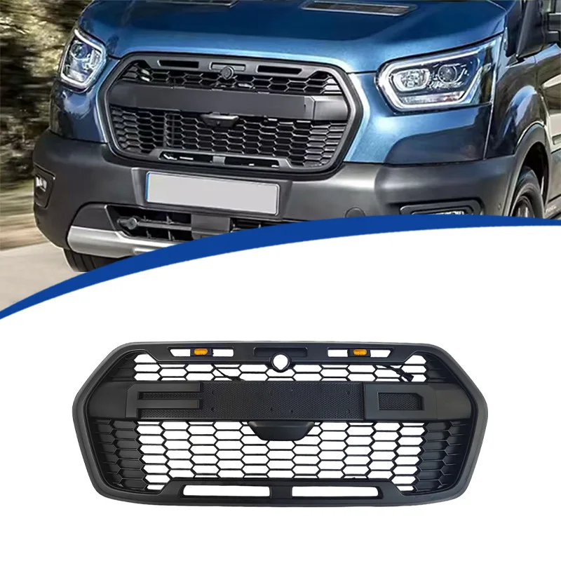 Suitable for 2019-2025 European version TRANSIT MK8 and North American version 2020-2025 Car front Grille Mesh Decoration