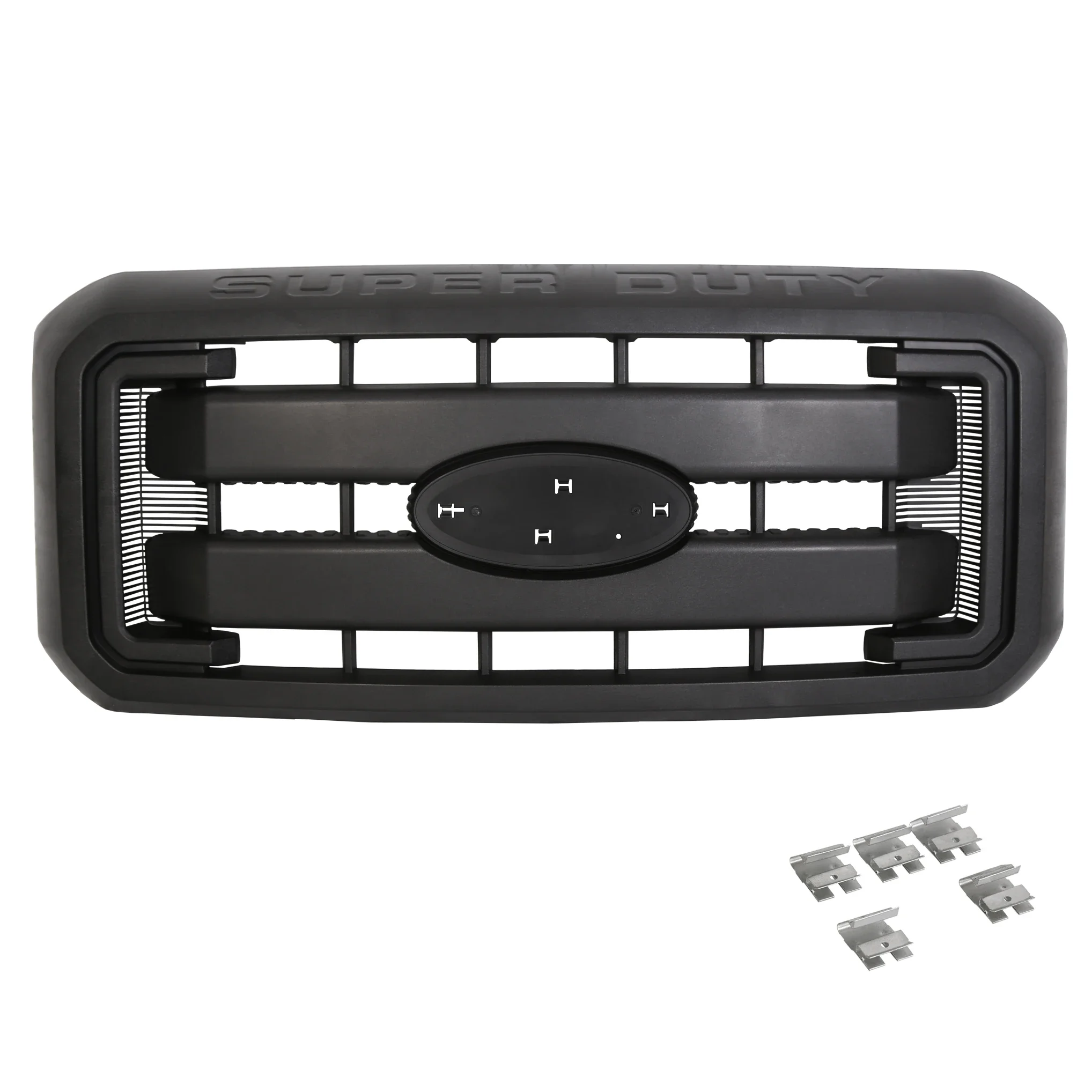 Black Grille Front Radiator Grill For 11 12 - 14 15 16 Ford F250 F350 Super dut