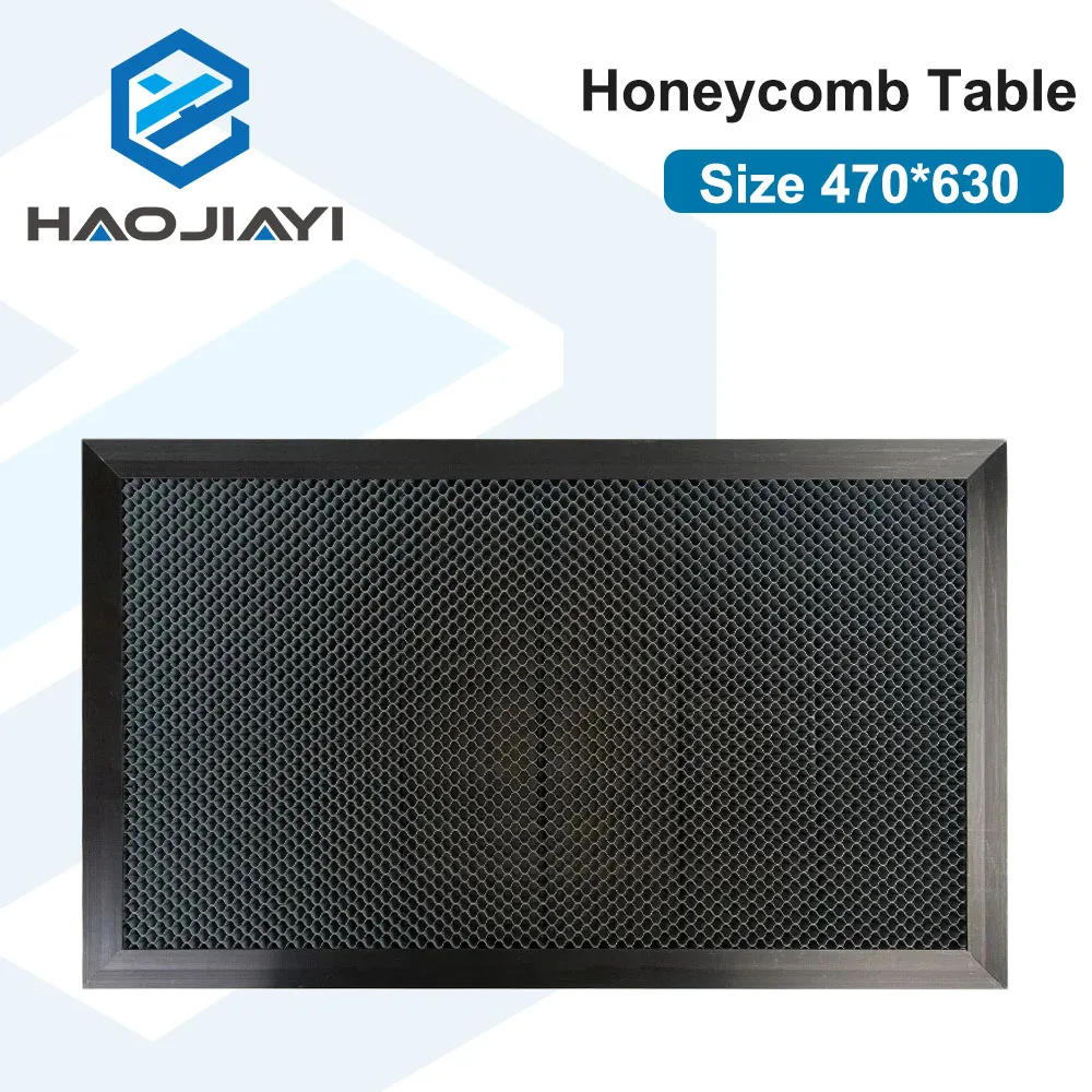 

Сотовый рабочий стол 470*630 мм, настраиваемый размер, платформа, лазерные детали для CO2, лазерный гравер, режущий станок