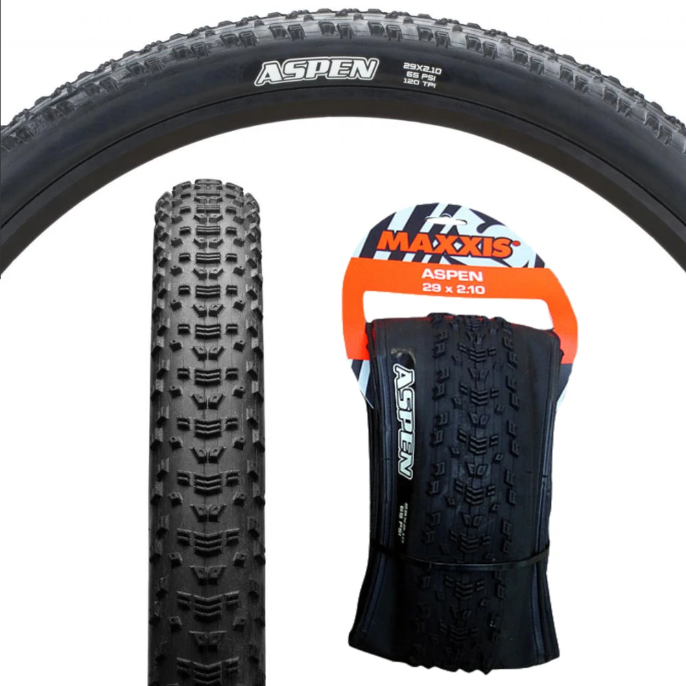 MAXXIS ASPEN 27.5‘’/29‘’x2.1  27.5''x2.25 EXO TR Foldable MTB Tire 120TPI Mountain bike folding tire  Bicycle tire