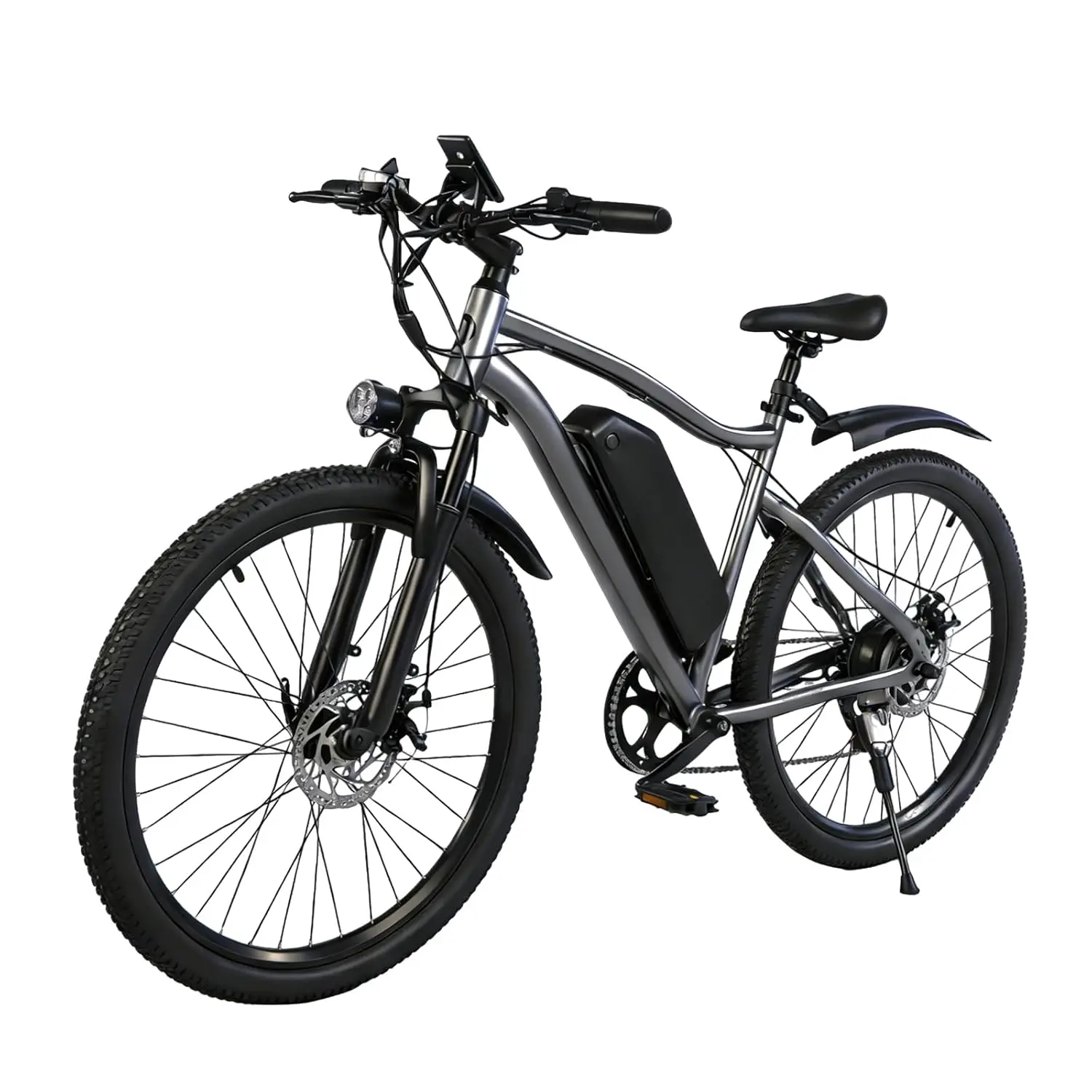 

Adults Electric Bike 48V 10Ah Battery 26-inch Wheels 22-50 Miles 28 Mph 7-Speed Commuting, Customized