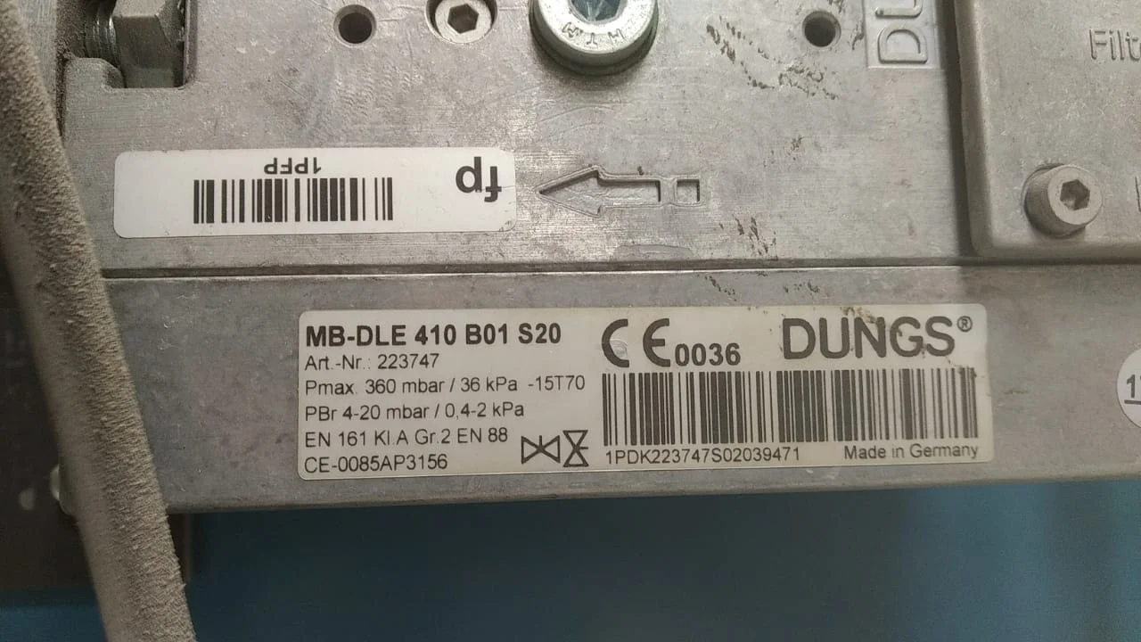 DUNGS gas valve style MB-GLE-410 S20 valve