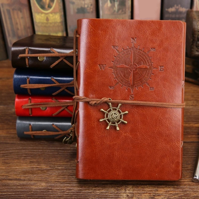 PU Leather Journal Travel Writing Notebook Handmade Leather Bound Journal Dropsale