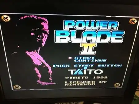 بطاقة ألعاب Power Blade 2 60 Pin لمشغل ألعاب Subor 8 بت