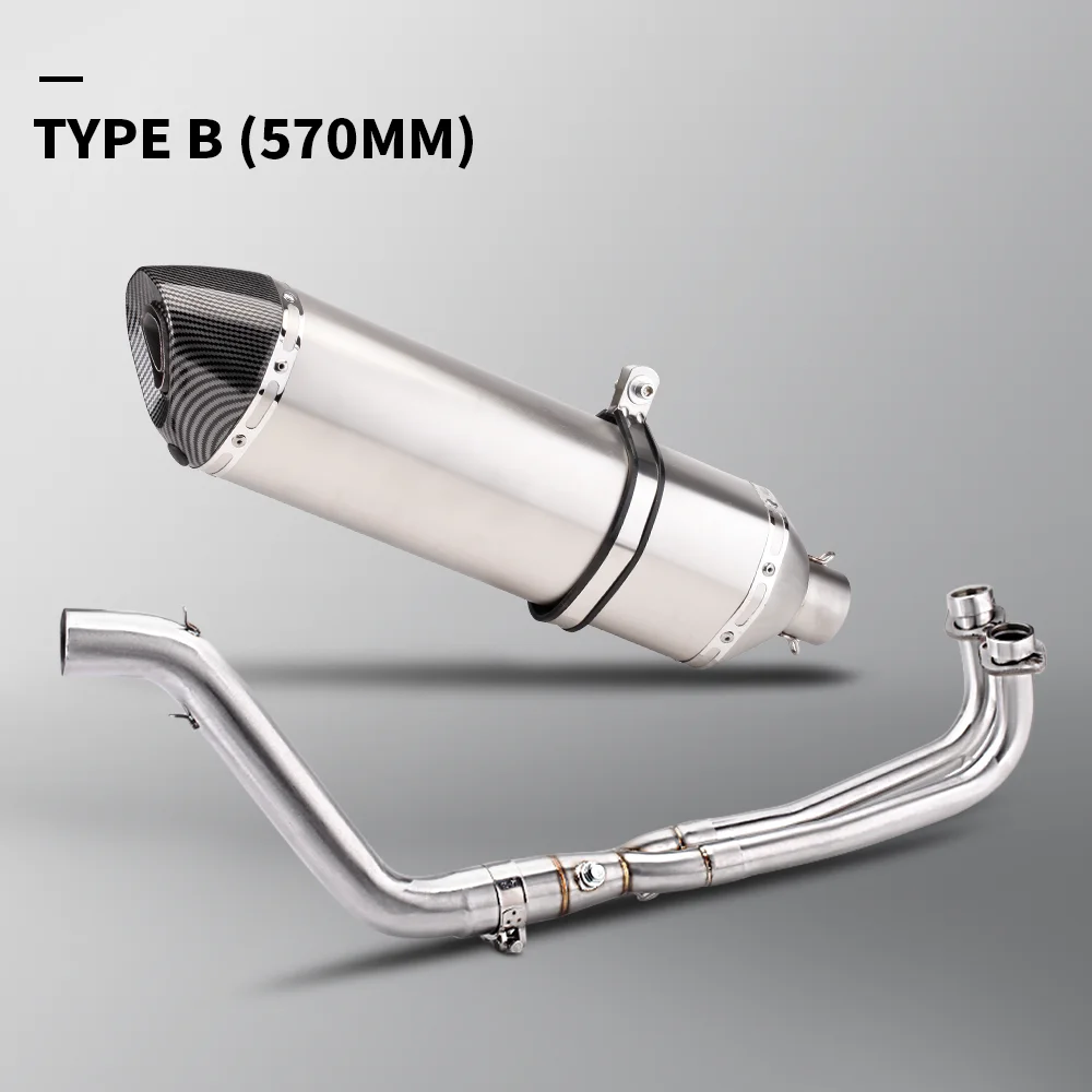 

Для Tmax 560 TMAX 530 2017-2021 TMAX 500 530 560 выхлопная труба мотоцикла среднее звено трубы побег