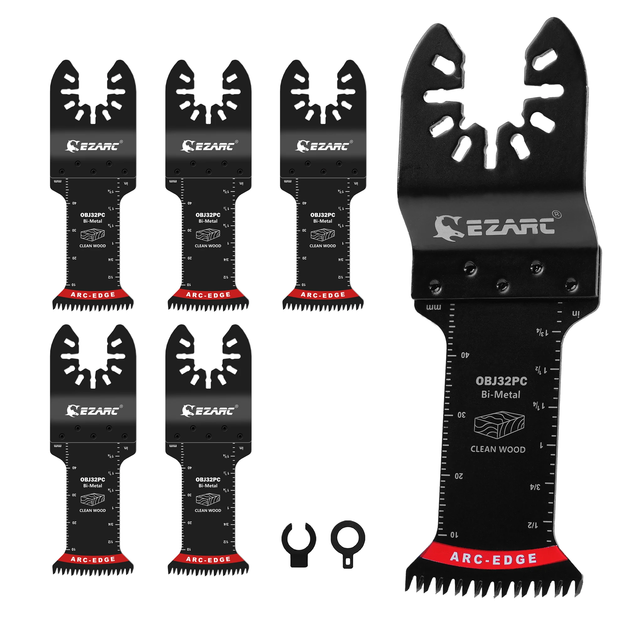 Power Tools Japan - EZARC 5PCS Mata Gergaji Osilasi Bi-Metal