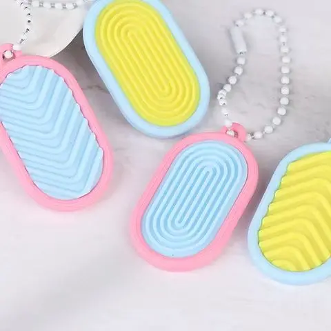 

5Pcs/set 3D Printed Finger Massage Decompression Artifact Massage Artifact Finger Massage Convenient Keychain