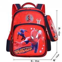 Disney girls frozen Spider-Man backpack lunch Elsa bag pencil cartoon Avengers   girl boy gift bag school student gift