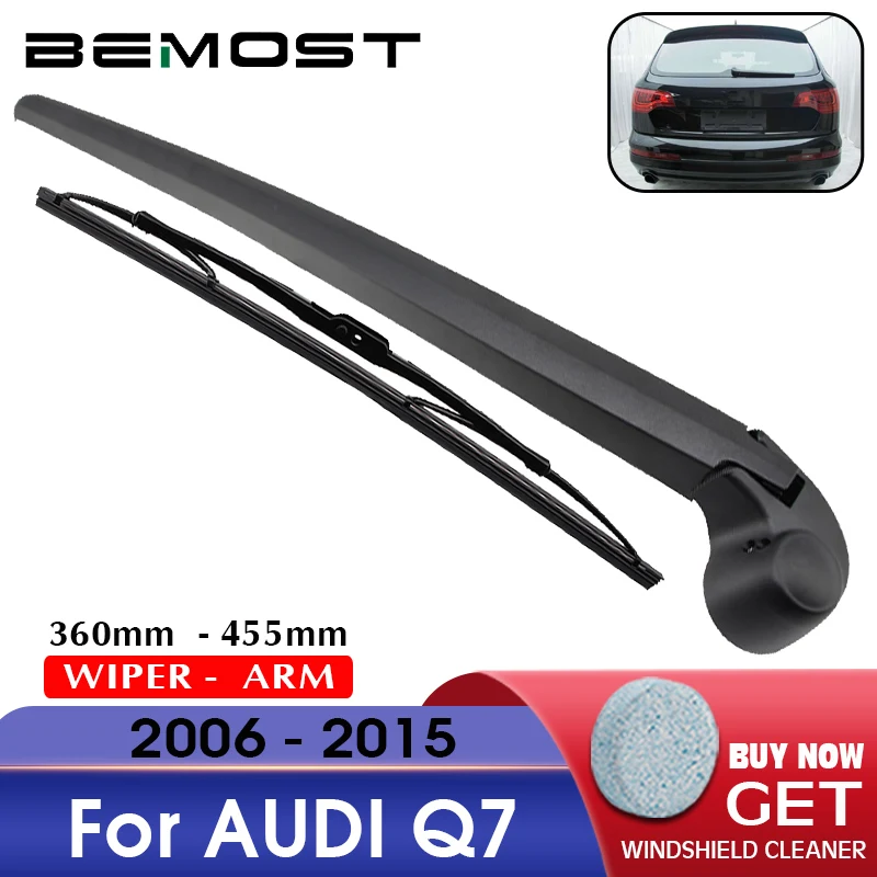 BEMOST Car Rear Windshield Wiper Arm Blade Brushes For AUDI Q7 2006-2015 360MM Hatchback Windscreen Auto Styling Accessories