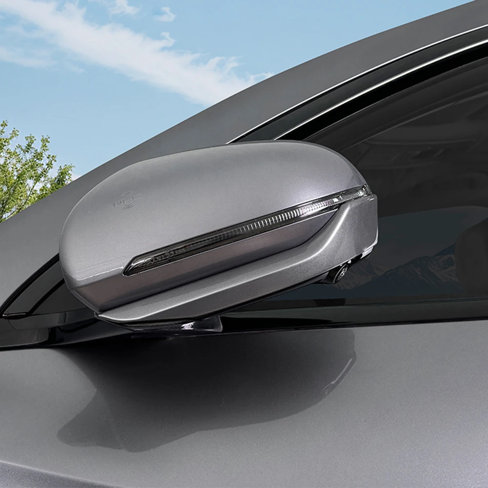 

2 Pcs For 2020-2025 BYD Song Pro DM-i Rearview Mirror Anti-collision Sticker Car Product Anti-Collision Strip Protective Sticker