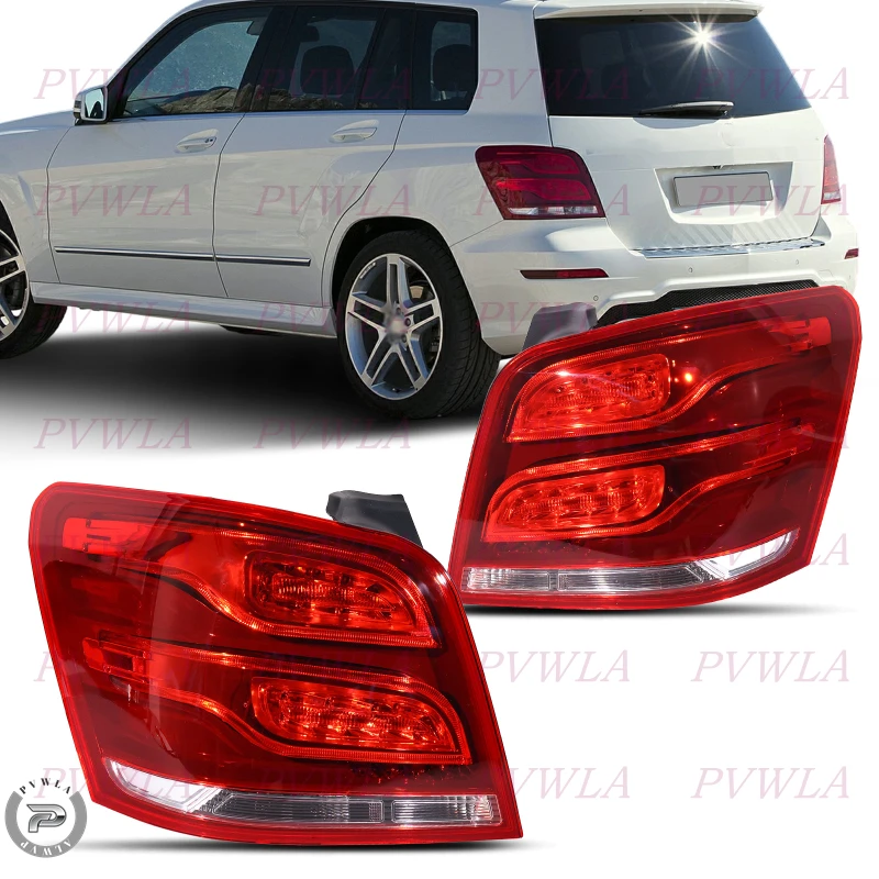 

LED Tail Lights For Benz X204 GLK 200/220/250/350 2013 2014 2015 Turn Signal Light Rear Brake Lamp 2049060157 2049060158